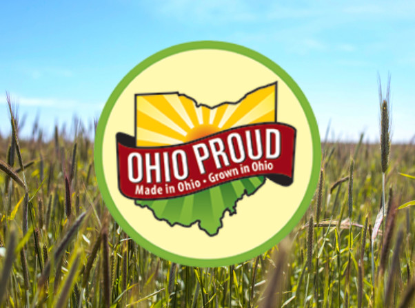 ohio proud logo in field